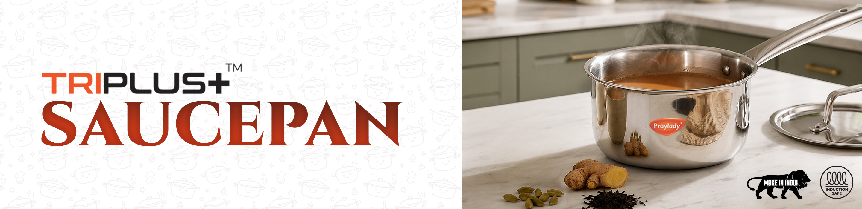 Triplus saucepan