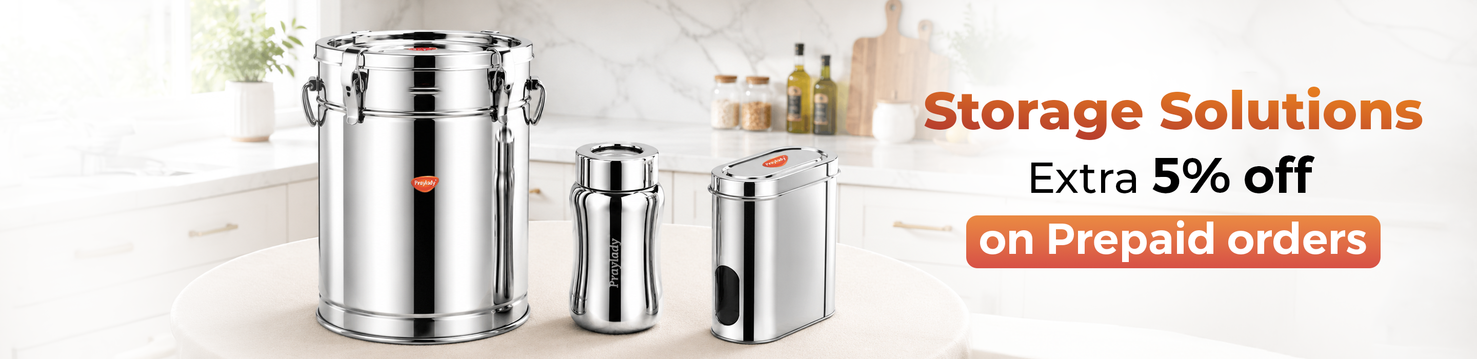 Storage solutions for kitchen
