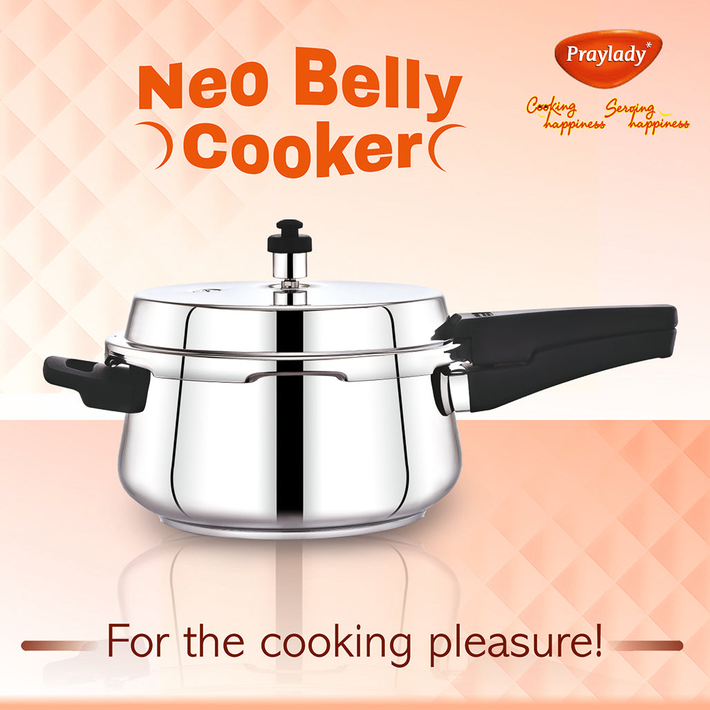 Neo Belly Stainless Steel Pressure Cooker