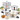 Praylady 3-Ply Stainless Steel Steamer (2-Tier, 22cm) + Regular Hot Pot (1000ml) + Baby Idli Pot (12 Idlies) Combo