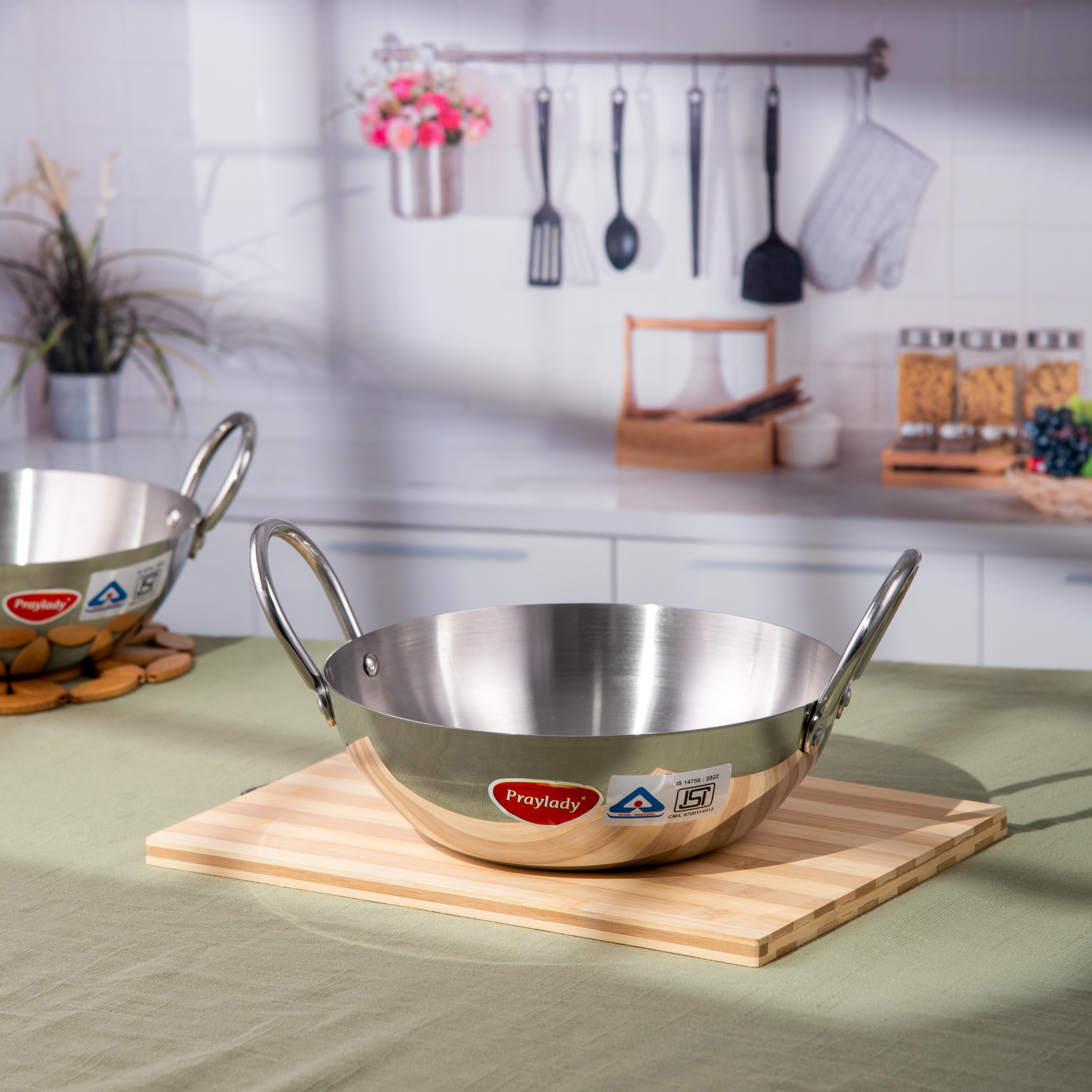 16G Stainless Steel Kadai