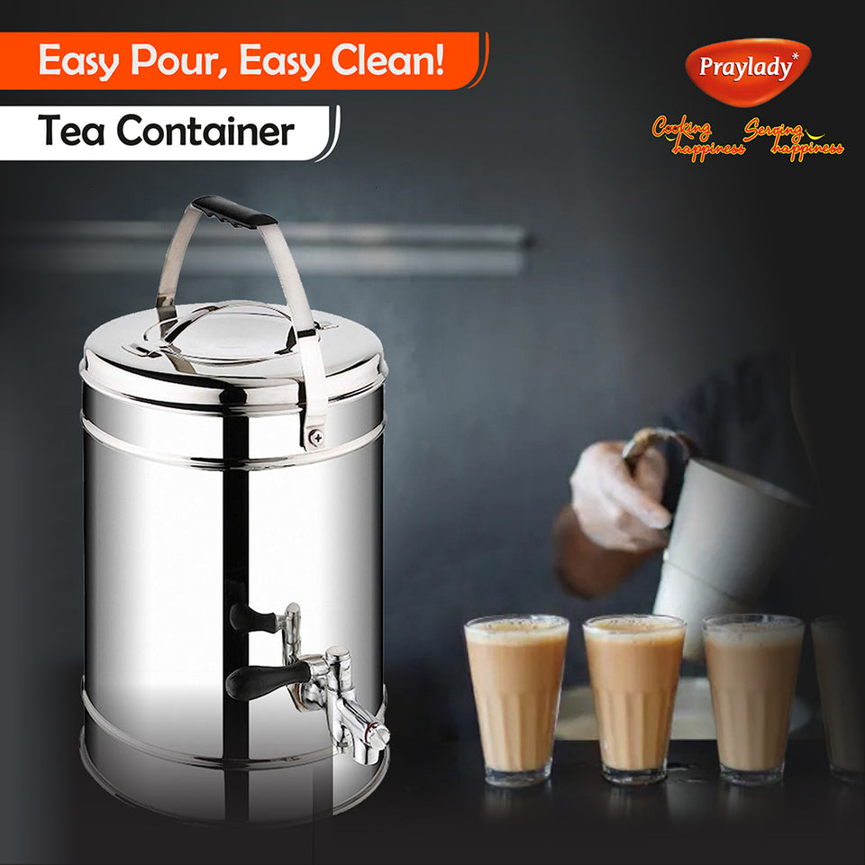 Stainless Steel Tea Urn For Sale (5L, 7.5L, 10L, 15L, 20L)