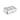 Praylady Food-Grade Stainless Steel Rectangle Dry Fruit Box | See-Through Glass Lid | 6 Compartments
