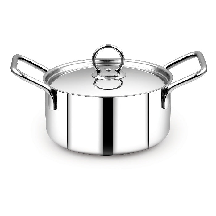 stainless steel Dura Plus Stock Pot with 1 steel lid