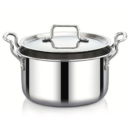 Nexon Triply Stainless Steel Stockpot With Lid