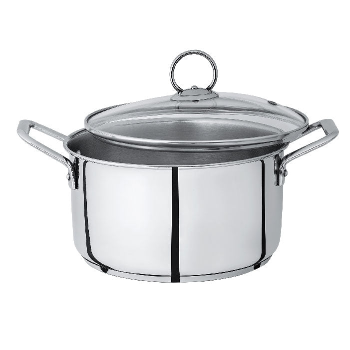 Qwallizz+ stockpot with glass lid 