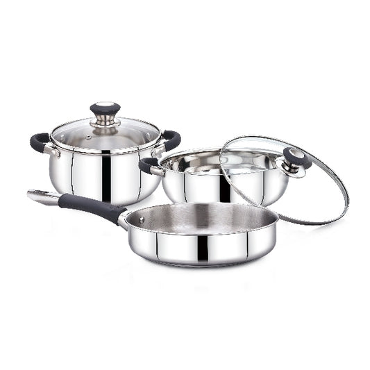 High Durable Stainless Steel Cookware set at PrayLady